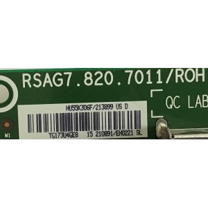 KIT DE TARJETAS PARA TV INSIGNIA / NUMERO DE PARTE MAIN 213899 / RSAG7.820.7011/ROH / HU55K306F / 210891 / NUMERO DE PARTE FUENTE 209995 / RSAG7.820.8238/ROH / PANEL HD550K3F81-TX\S3\GM\ROH / MODELO NS-55D420NA18